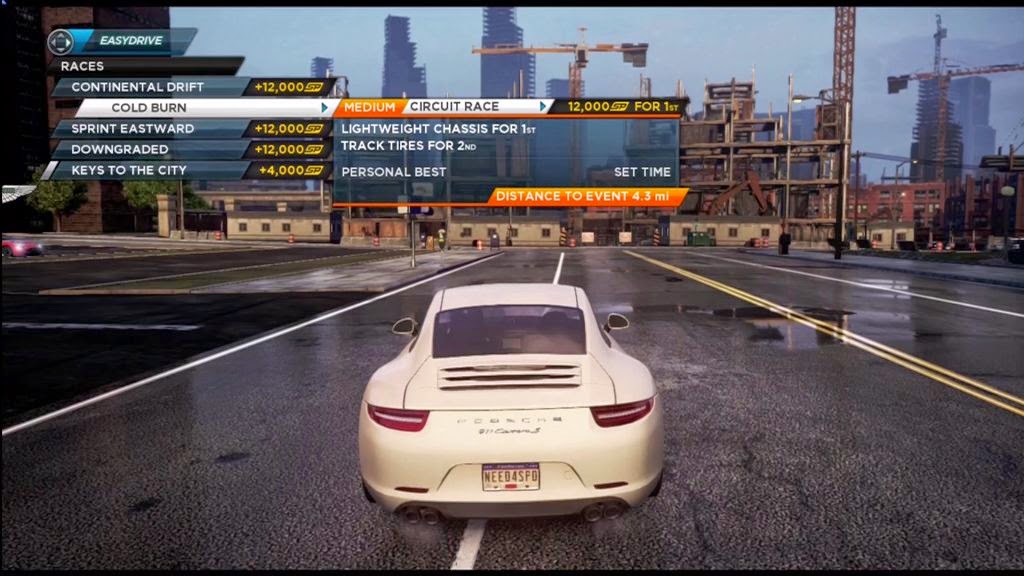 unlock all cars in nfs most wanted android